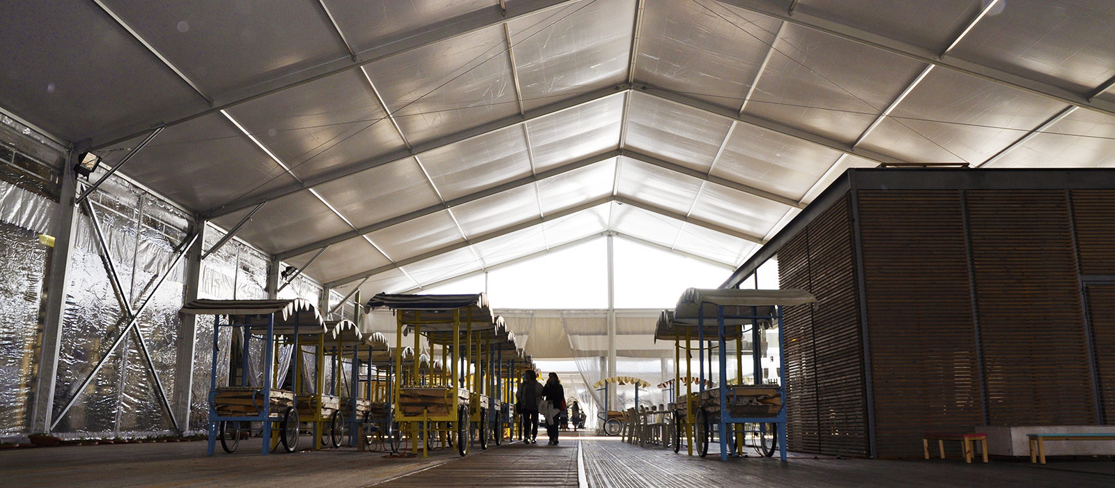 אוהל קונסטרוקציה מעוצב